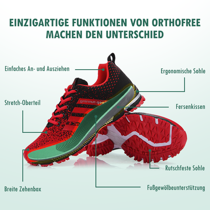 OrthoFree Orthopadische Schuhe Herren mit Orthopadische Einlegesohlen Komfortable und Stilvolle Losungen fur Schmerzfreie FuBe