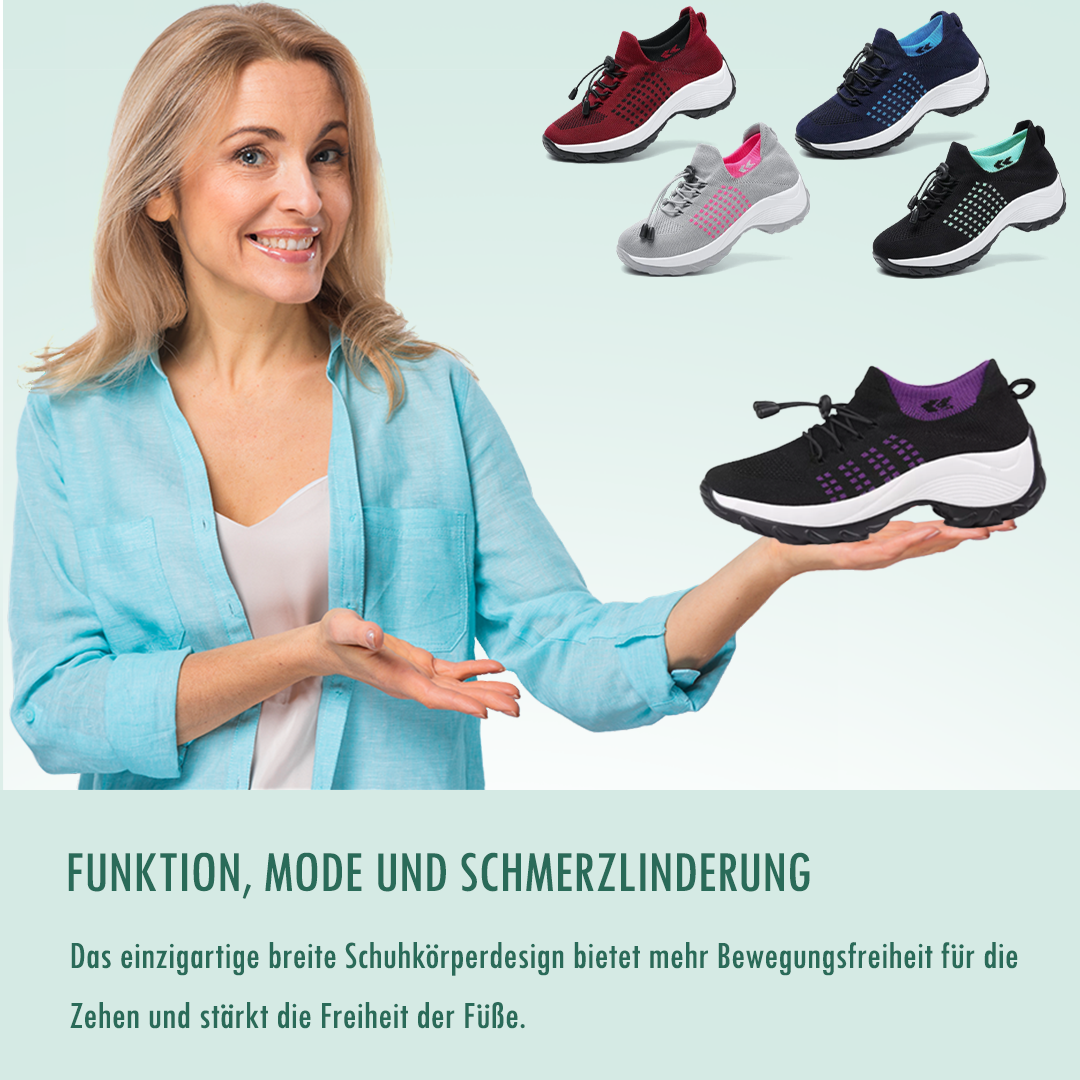 Herbstlaub Orthopädische Schuhe Mesh