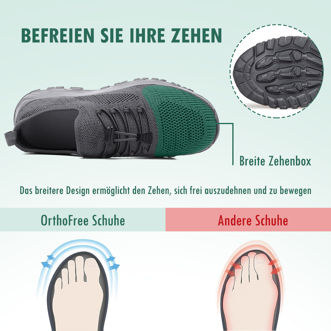 Velkan Hands-Free Orthopädische Schuhe Mesh